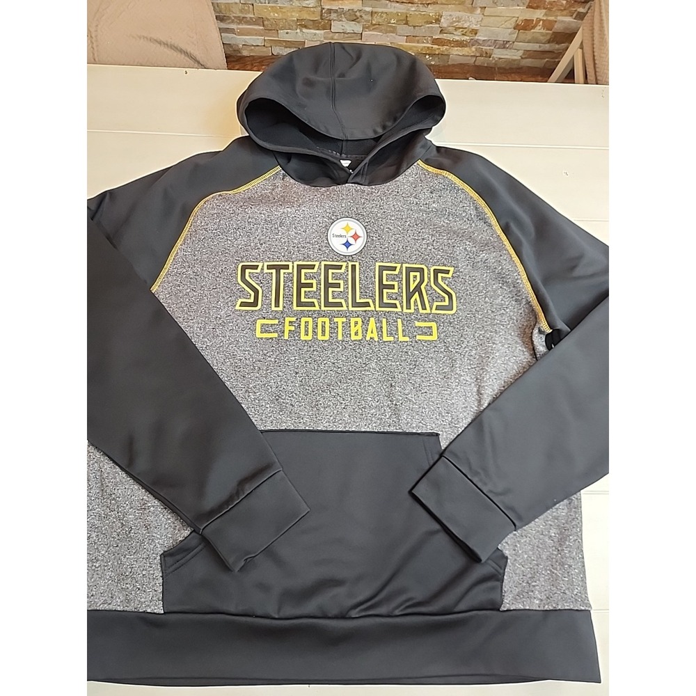 Pittsburgh Steelers NFL Football Mens Fanatics Pull Over Hoodie Size XL